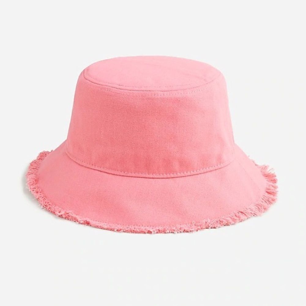 ❤️NWT J. Crew Pink Bucket Hat - Picture 2 of 4